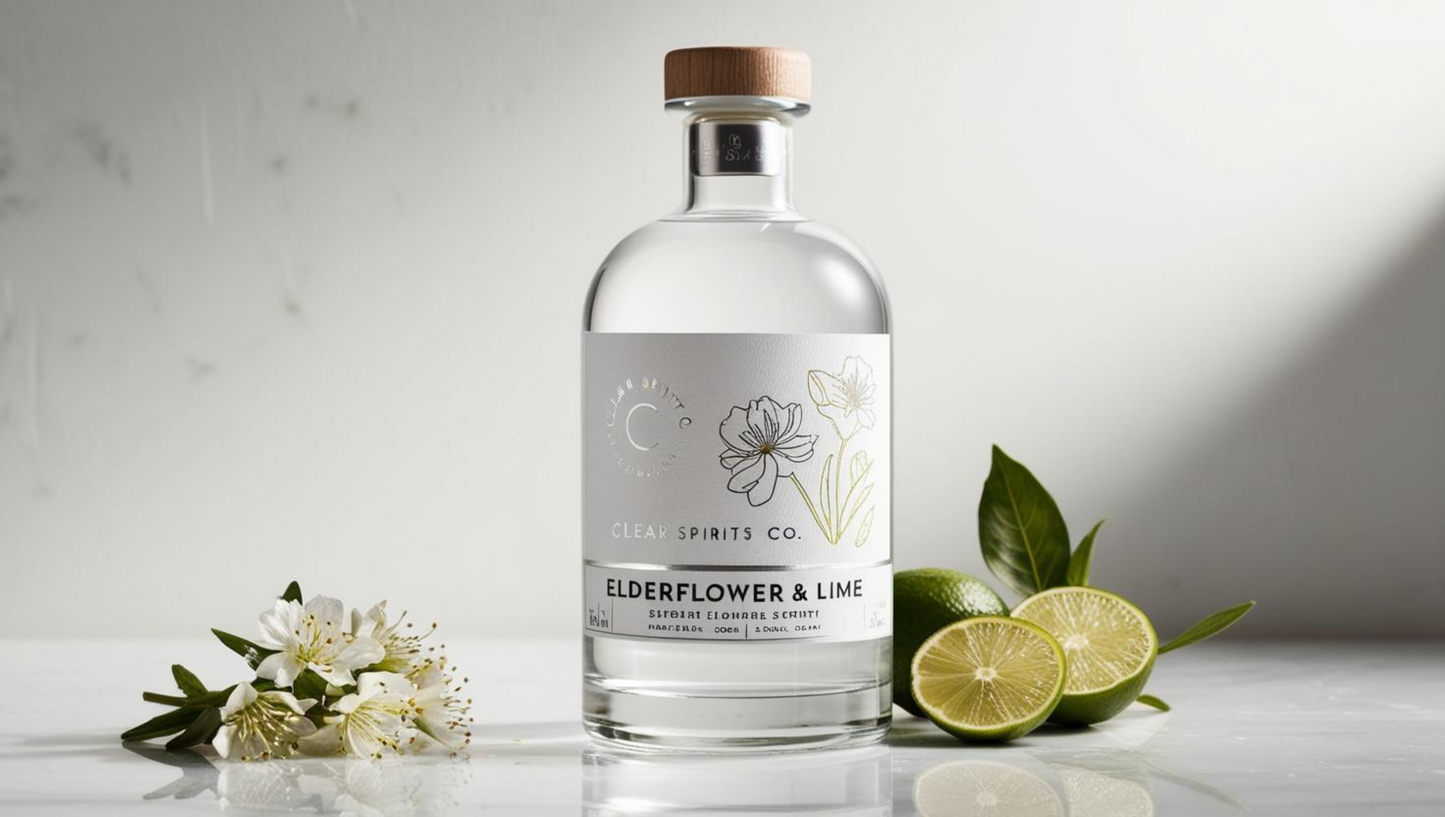 Elderflower & Lime - 70cl - 40% ABV